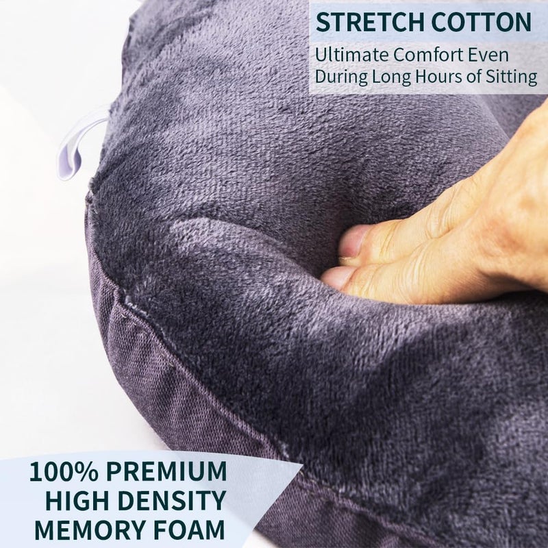 QIUCHA Butt Pillow Tailbone Pain Relief Cushion, Specialty Pillows for Leg, Back, Hip, Anti-Decubitus Pad for Hemorrhoids, Soft Pad for Bed Sores, Health Aids for Bedridden in Bed - Image 3